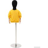  Podesivi Maneken 120-157 cm s Postoljem Uniseks PP Crna | shoptok.hr