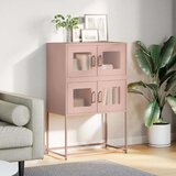  Visoka ploča ružičasta 68x39x107 cm čelik | Eponuda.com