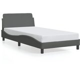  Okvir za krevet Dover tamnosivi 100x200 cm od tkanine | Eponuda.com