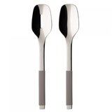  HVATALJKE ZA SALATU 28CM INOX 9330 S+TAUPE | Eponuda.ba