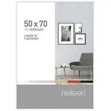 Aluminijasti okvir Pixel (50 x 70 cm, Bela)