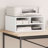 vidaXL Stojalo za tiskalnik belo 49x40x22,5 cm inženirski les | Shoptok.si