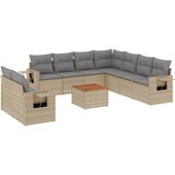  10-dijelni set vrtnih sofa od poliratana s jastucima | shoptok.hr