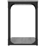  Bočni stolić boja hrasta 50 x 35 x 52 cm od konstruiranog drva | Eponuda.ba