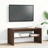 TV ormarić smeđa boja hrasta 80 x 40 x 40 od konstruiranog drva | shoptok.hr