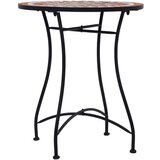 Bistro stolić s mozaikom smeđi 60 cm keramički | shoptok.hr