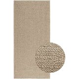  Rug "ZIZUR" Bež 100x200 cm Juta videz Notranje in zunanje | Shoptok.si