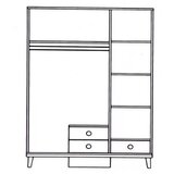  Garderober AQUASIS 3 VRATA | ePonuda.com