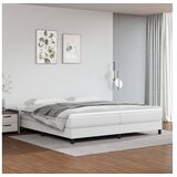  Okvir Za krevet s oprugama bijela 200x200 cm od umjetne kože | shoptok.hr