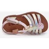 Boto Children's Gladiator Sandals with Velcro in Multicolor Radovia | Shoptok.si