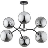  Luster na šipci FOTON 6xE14/40W/230V crna/siva | Eponuda.com
