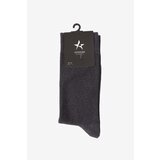 ALTINYILDIZ CLASSICS men's anthracite-black patterned bamboo cleat socks Cene