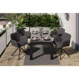 Ambia Garden RAZTEGLJIVA MIZA, antracit, temno siva | Shoptok.si