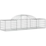  Lučne gabionske košare 40 kom 200x50x40/60 cm pocinčano željezo | shoptok.hr