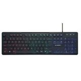  Tastatura GEMBIRD, KB-UML-02 Rainbow backlight multimedia keyboard, USB, USA layout | Eponuda.ba