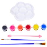 Creative Set Dog Bowl For Painting Paints Brushes DIY 6 pcs. | Shoptok.si