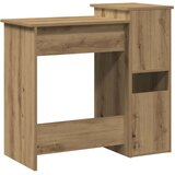  Radni stol s policama boja hrasta artisan 84x40x78 cm drveni | Eponuda.ba