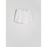 Reserved - LADIES` SHORTS - krem | shoptok.hr