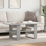  The Living Store Klubska mizica betonsko siva 102x55x42 cm inženirski les - Klubska Mizica, (21496188) | Shoptok.si