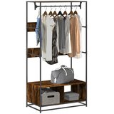  Ormar boja dimljenog hrasta 90x50x180 cm od konstruiranog drva | shoptok.hr