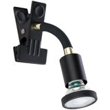 Eglo 300914 - LED lampa sa stezaljkom PARRINI 1xGU10/4,5W/230V crna Cene