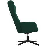  Stolica za opuštanje tamnozelena baršunasta | shoptok.hr