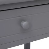  Noćni ormarići 2 kom sivi 40 x 29 x 42 cm od drva paulovnije | Eponuda.com