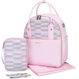 ranac za mame compact roze