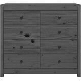 Bočni ormarić sivi 100x40x90 cm od masivne borovine | shoptok.hr
