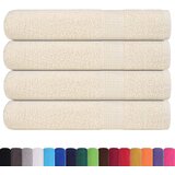  Ručnici za saunu FROGN 4 kom krem boje 80x200 cm 360 g/m² | shoptok.hr