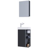 MID.YOU Kopalnica Za Goste Lumia, Antracit | Shoptok.si