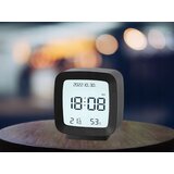  LCD budilica sa zaslonom temperatura datum vlažnost crna | shoptok.hr