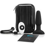 b-Vibe Vibracijski analni čep z rotacijo, črn Cene