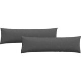 vidaXL jastučići za sofu 2 pcs tamno siva 145 x 40 cm kordura tekstil | shoptok.hr