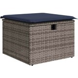 vidaXL 7-dijelni set vrtnih sofa sivi od poliratana | shoptok.hr
