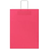  Papirnate vrećice 50 kom s ručkama ružičaste 32x17x44 cm | shoptok.hr