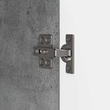  Kreveta Betonska siva 89 x 34,5 x 80 cm Konstruirano drvo | shoptok.hr