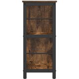  Polica Dimljeni hrast 102 x 32 x 72,5 cm Konstruirano drvo | Eponuda.com