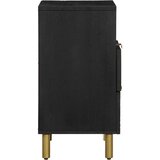  Noćni ormarić crni 50x33x62 cm od konstruiranog drva | shoptok.hr