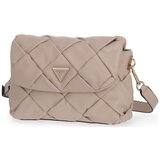 Guess Torbe STO ZAINA FLAP SH Bež | Shoptok.si