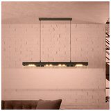 Eglo 390059 - visilica na sajli alfonsine 4xE27/40W/230V crna/zlatna | Eponuda.com