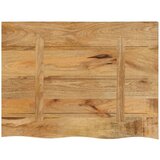 Stolna ploča 70x60x2,5 cm masivno drvo manga sa živim rubom | shoptok.hr