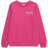 Kids_Only Sweater majica tamno roza / srebro