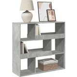 vidaXL Regal za knjige boja betona 100x33x94,5 cm konstruirano drvo | shoptok.hr