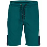 Jack & Jones Športne kratke hlače 12200266 Zelena Slim Fit