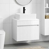  Set namještaja za kupaonicu Bijela visokog sjaja 59 x 44,5 x 50 cm u