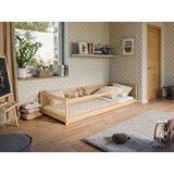  Drveni dječji krevet Pedro - svijetlo drvo - 200x90 cm - Bez madraca | shoptok.hr