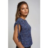 Marisse Patterned Blue Blouse | shoptok.hr