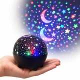 Star Projector Night Light Speaker 2in1 Black | shoptok.hr