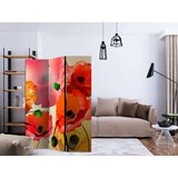  Paravan u 3 dijela - Velvet poppies [Room Dividers] 135x172 | shoptok.hr